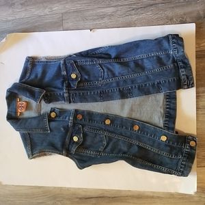 Tory Burch Denim Jean Vest